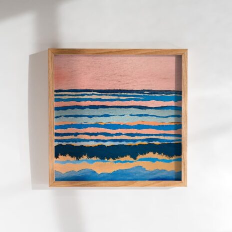 Wave Exhale Frame Poster Mockup 1