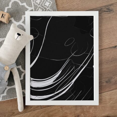 Infinite Flow Frame Poster Mockup 1