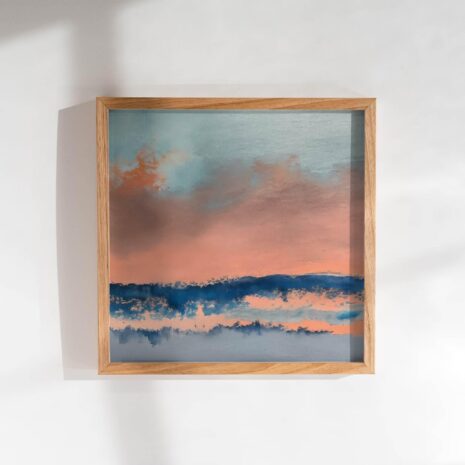 Thin Foam Frame Poster Mockup 1