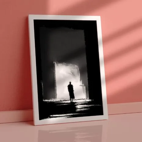 Stronger Nows Framed Poster Mockup 1