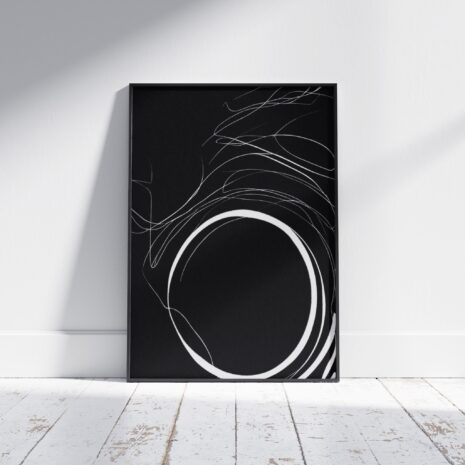 Whispers of Movement Frame Poster Mockup 1