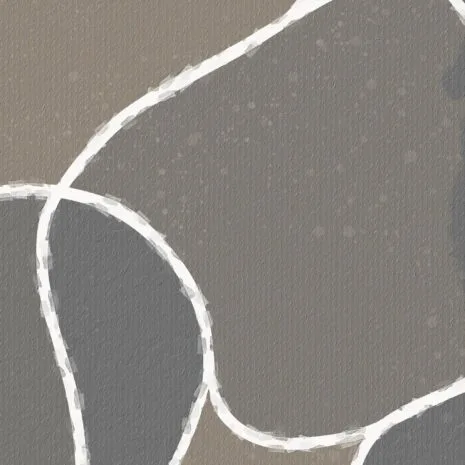 Abstract Horizon Frame Poster Mockup 2