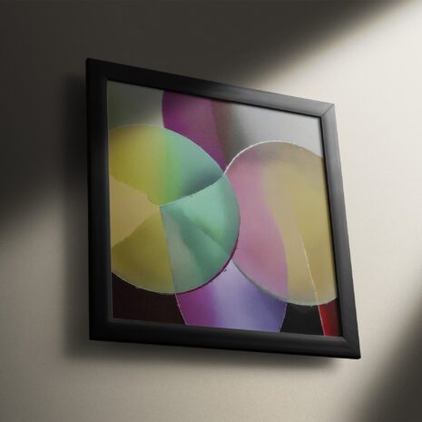 Frosted Aura Poster Mockup 1